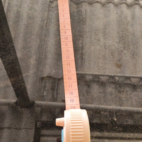 Measuring tape from 1950-70, vintage collectible
