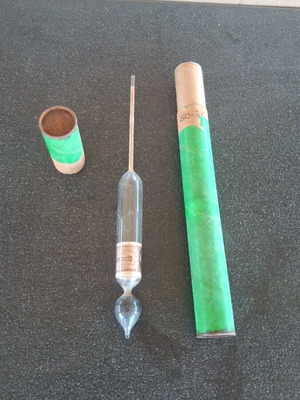 De Gay Lussac Alcoholmeter used, vintage, made in France