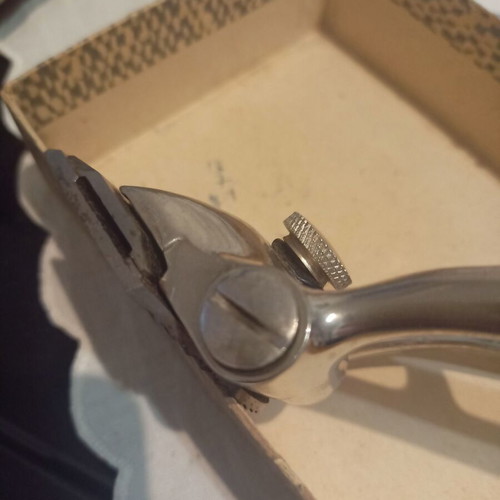 Vintage hair clipper like new, manual, 1960s with box