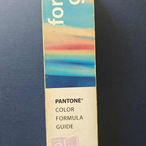 Vintage Pantone, Mecanorma & Papyrus color guides collection 1990s