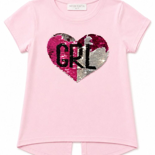 Miss Ebita Pink Girls' T-shirt 10Y like new
