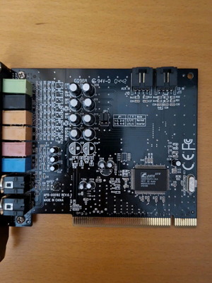 Diamond XtremeSound 7.1 sound card used, model MPB-000182
