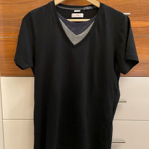 Marks & Spencer blazer set grey and S.Oliver t-shirt like new, size M-L