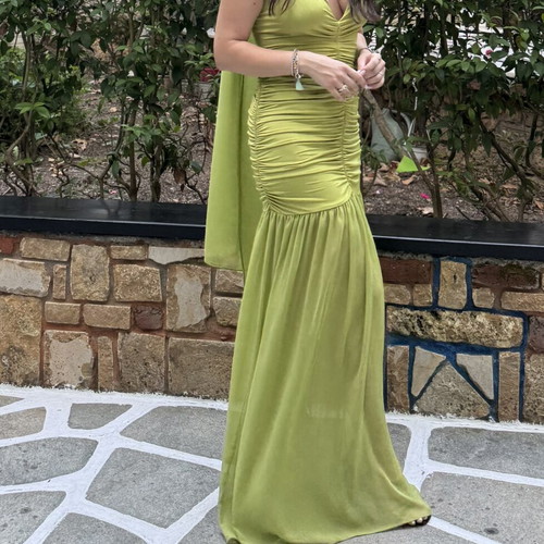 Ciel Concept lime dress like new, medium size