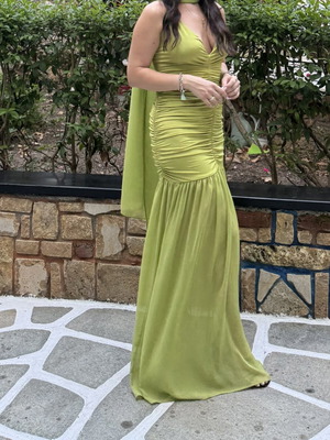 Ciel Concept lime dress like new, medium size