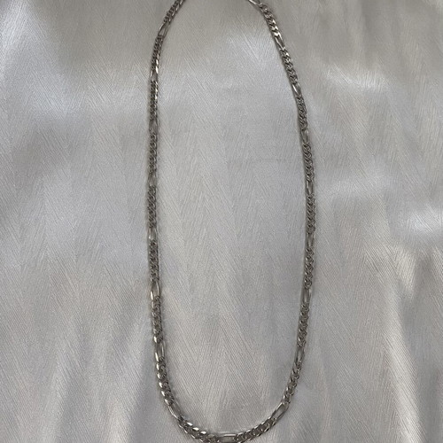 Al'Oro men's silver chain necklace 925, 61 cm