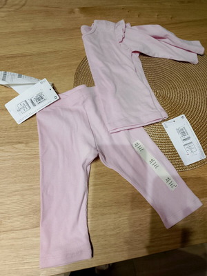 Marks & Spencer pink baby girl set new