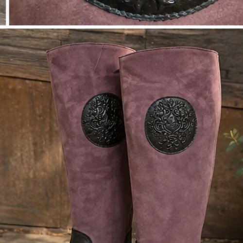 Italian craft boots like new, natural materials, size 37