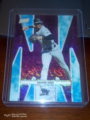 2024 Panini The National Seaver King purple card like new /15