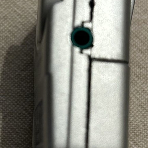 Pocket Radio with Headphones like new, silver color