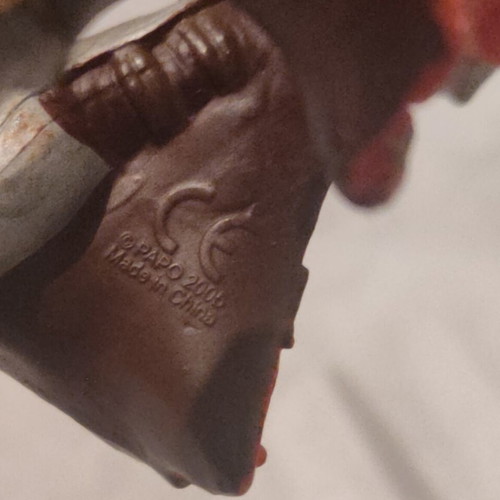 King Richard Lionheart figure and his red horse used