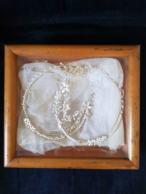 Wooden stefanochiki used, handmade, vintage