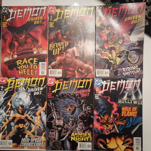 Demon: Driven Out comic by DC Comics like new, English mini series