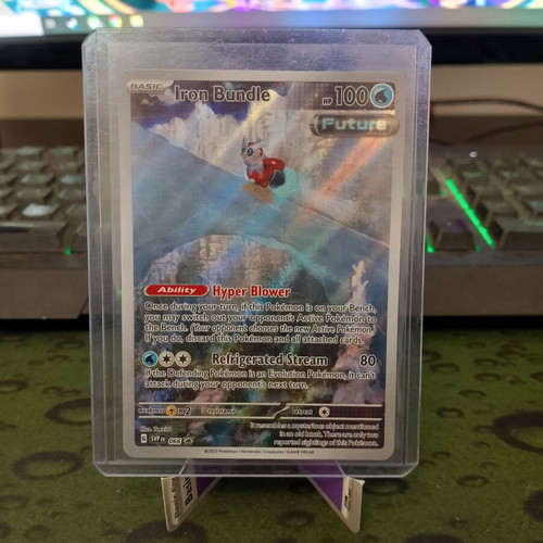Iron Bundle Pokémon promo card new, full art