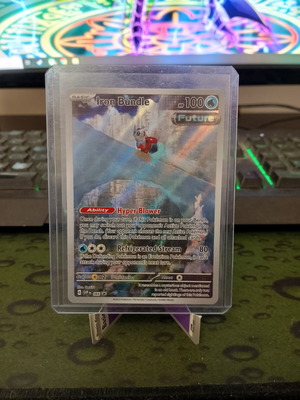Iron Bundle Pokémon promo card new, full art