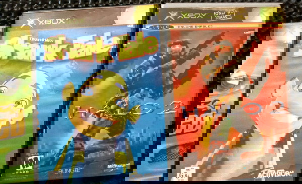 4 Games Xbox, vintage