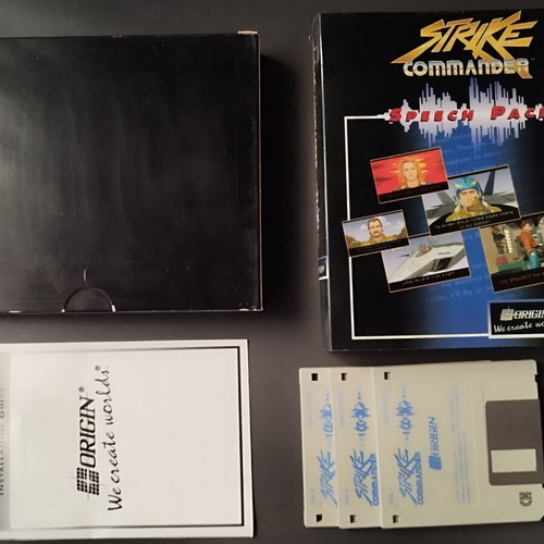 Strike Commander Speech Pack used for PC