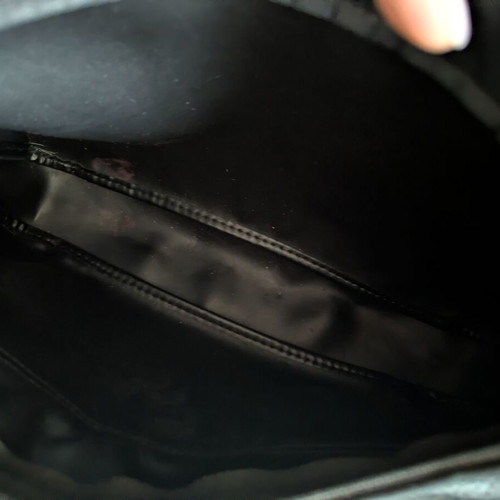 Longchamp crossbody bag used, black