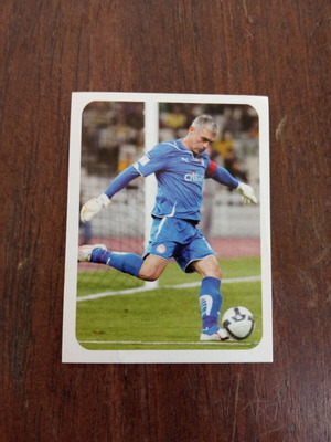 Panini Superleague Greece 2009-2010 Sticker No331 Antonis Nikopolidis