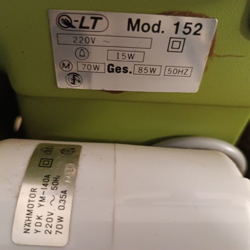 QLT sewing machine used, Japanese motor, excellent condition