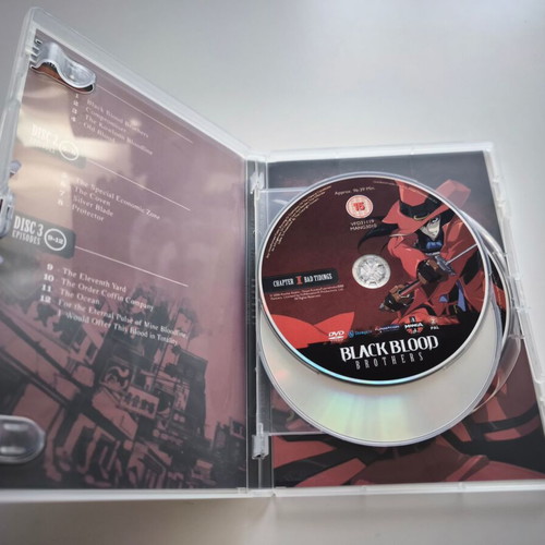 Black Blood Brothers Complete Series DVD like new, dubbed animation