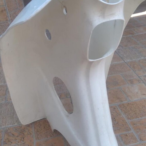 Honda C50 6v fairing used, white