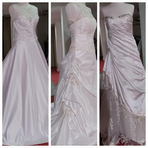 Wedding dresses like new in very good condition