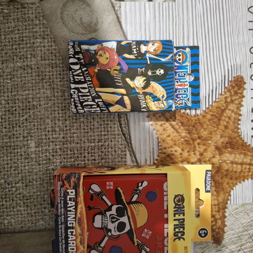One Piece Playing Cards and One Piece Deck like new, sealed