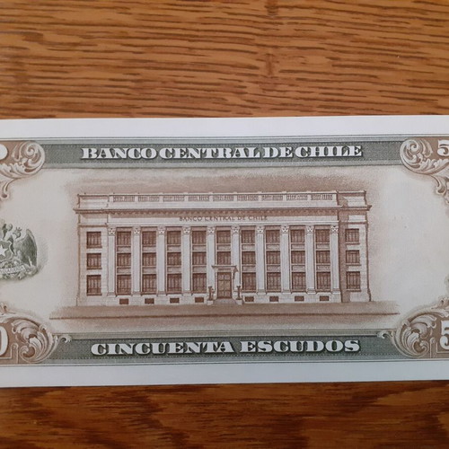 Chile 50 Escudos 1962 new