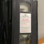 The Three Musketeers VHS tape