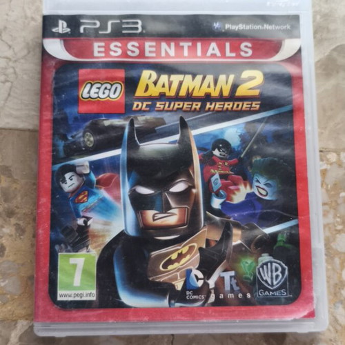 Batman 2 DC Super Heroes PS3 used with cover wear