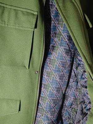 Dakine jacket used military style green, size L