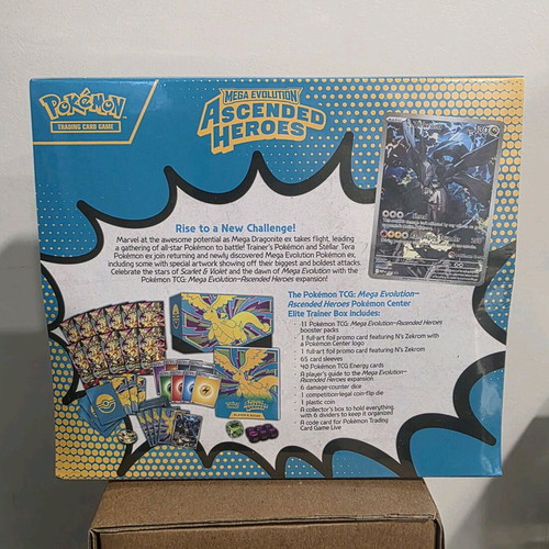 Ascended Heroes ETB Pokemon Center Exclusive new