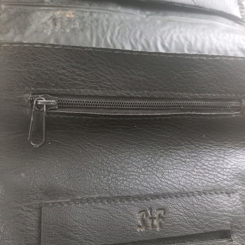 Sif tobacco pouch used, made of leatherette