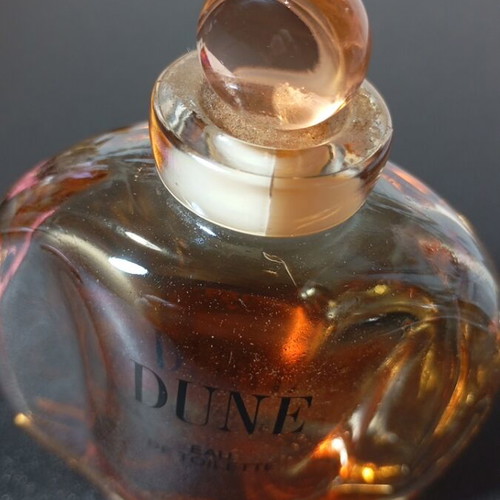 Dior Dune Eau de Toilette 50ml μεταχειρισμένο με ράγισμα και κολλημένο καπάκι