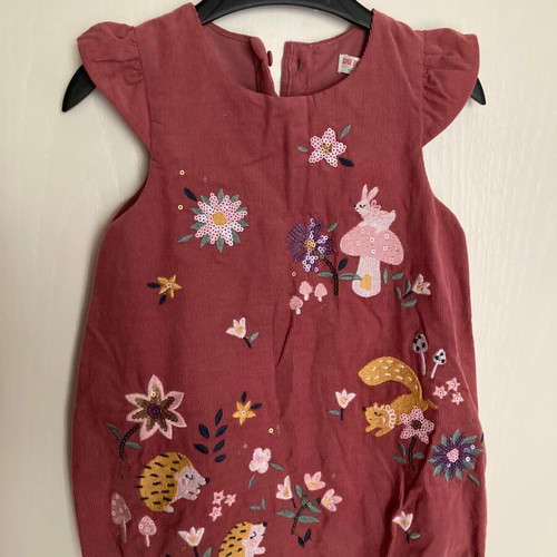 Dpam Corduroy Dress New 12 Months 74cm