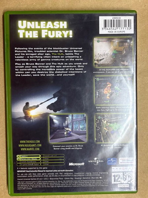 Hulk Xbox game