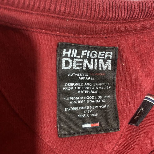 Tommy Hilfiger T-shirt medium red like new