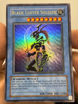 Yu-Gi-Oh Black Luster Soldier και Ritual χρυσές κάρτες σαν καινούργιο