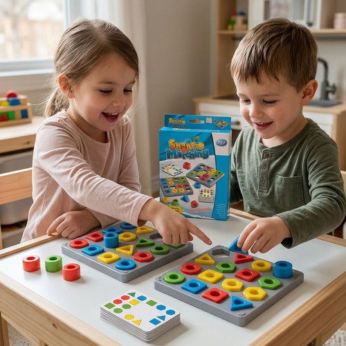 Shape Matching board game by 707 Games, new