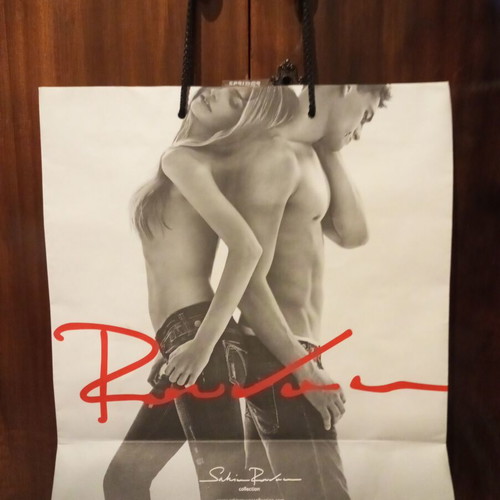 Sakis Rouvas Collectible Paper Bag like new, Sprider Stores 2010
