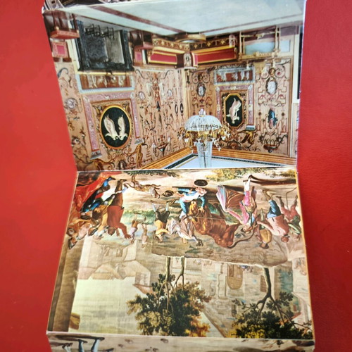 Spanish folding accordion card with religious theme like new