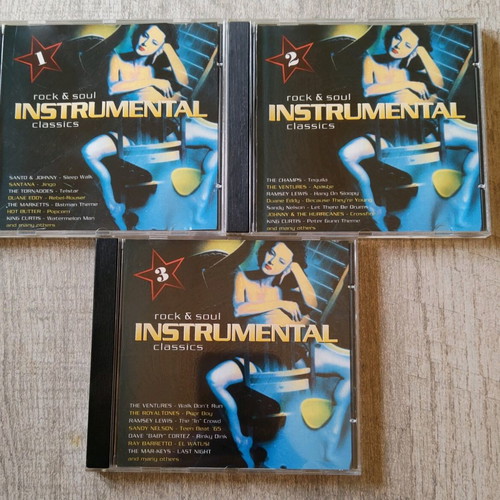 Rock and Soul Instrumental Classics 3 CD pack used