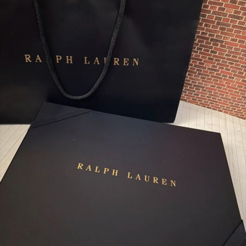 Ralph Lauren box and bag new