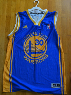 Adidas Steph Curry 30 Golden State Warriors NBA Kids Jersey XL like new