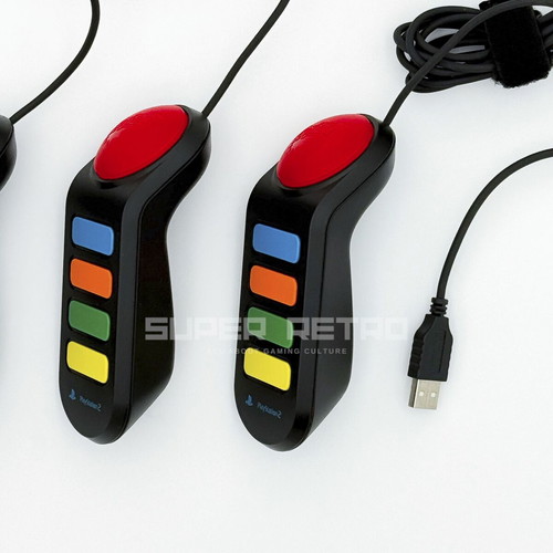 Sony Buzz Wired 4 Controllers for PS2 and PS3 used