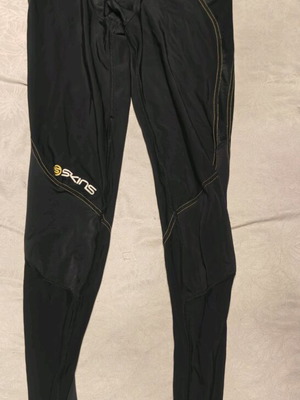 Skins A400 men's compression tights like new, black, size L