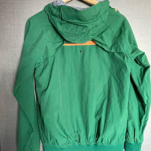 Pull & Bear windbreaker like new, size M, green-orange