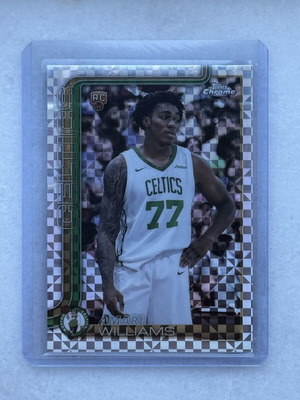 2025 Topps Chrome Amari Williams RC X Fractor new