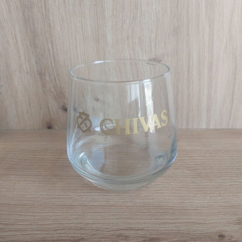 Chivas Collectible Whiskey Glass New